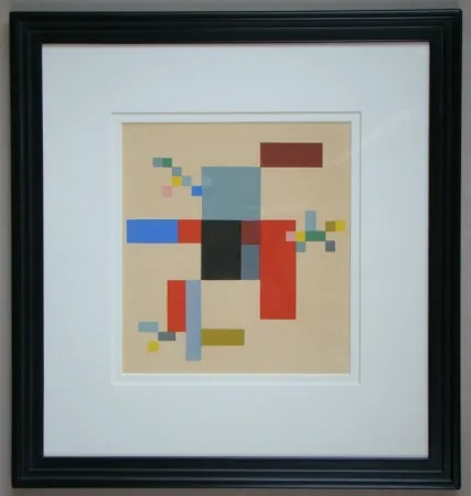 Estêncil Taeuber-Arp - Aquarelle, 1927