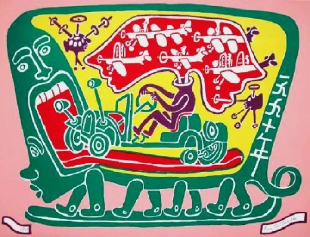 Litografia Taillandier - Land 1