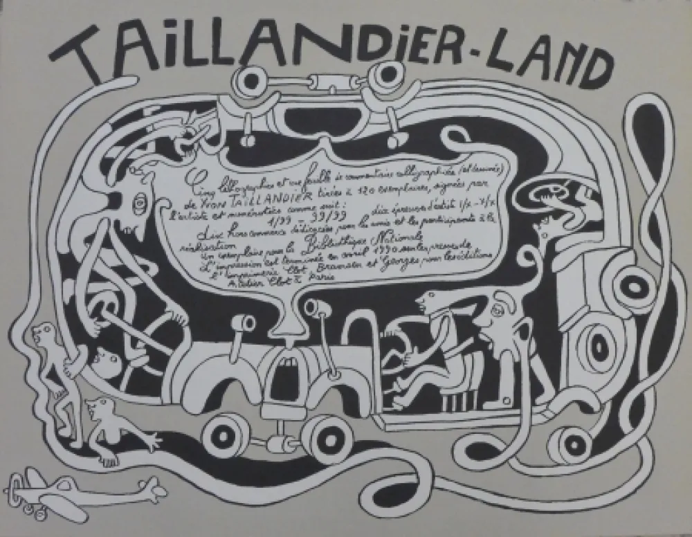 Litografia Taillandier - Taillendier Land