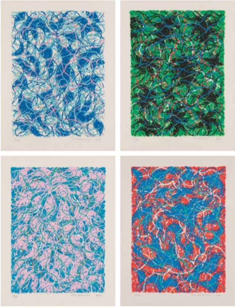 Serigrafia Takamatsu - Andromeda B series