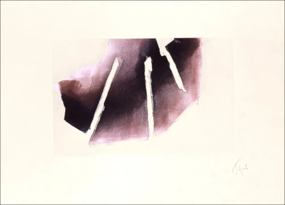 Água-Forte Tal Coat - Et vient la nuit