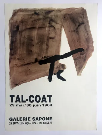 Cartaz Tal Coat - Galerie Sapone
