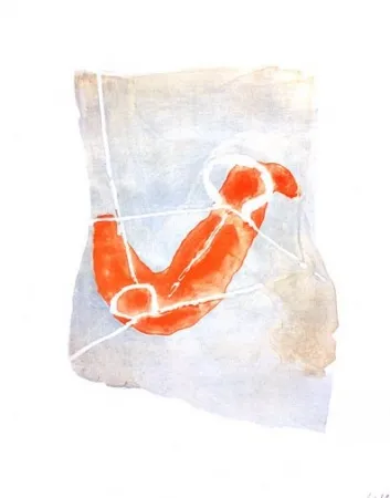 Litografia Tal Coat - Passant