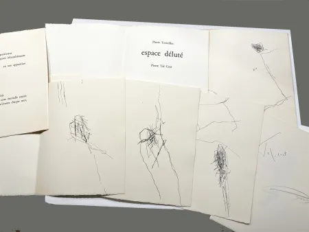 Livro Ilustrado Tal Coat - Pierre Torreilles : ESPACE DÉLUTÉ. 7 gravures originales de Pierre Tal Coat.