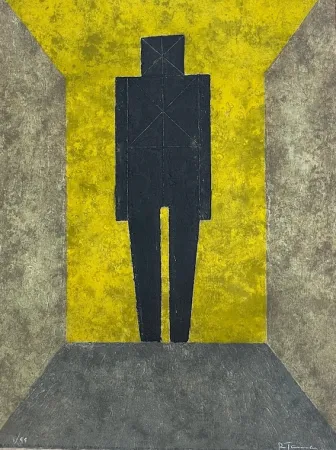 Água-Forte Tamayo - Figura en negro