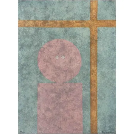 Água-Forte Tamayo - Personaje en la ventana