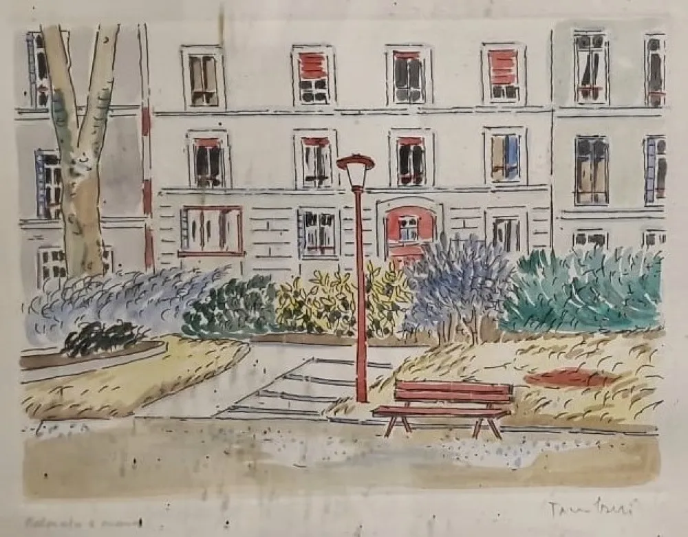 Água-Forte Tamburi - Ai giardini
