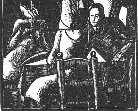 Xilogravura Tamburi - Orfeo Tamburi