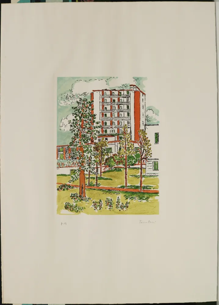 Água-Forte Tamburi - Senza titolo