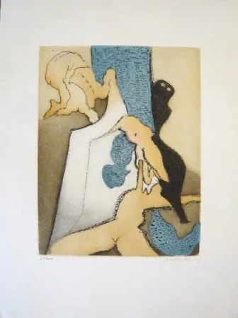 Água-Forte E Água-Tinta Tanning - Composition 5