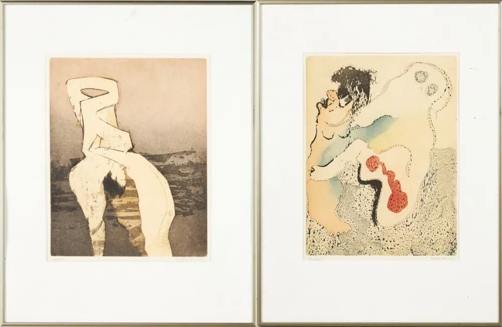 Água-Forte E Água-Tinta Tanning - En chair et en or