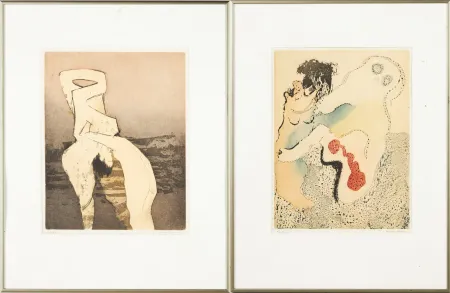 Água-Forte E Água-Tinta Tanning - En chair et en or