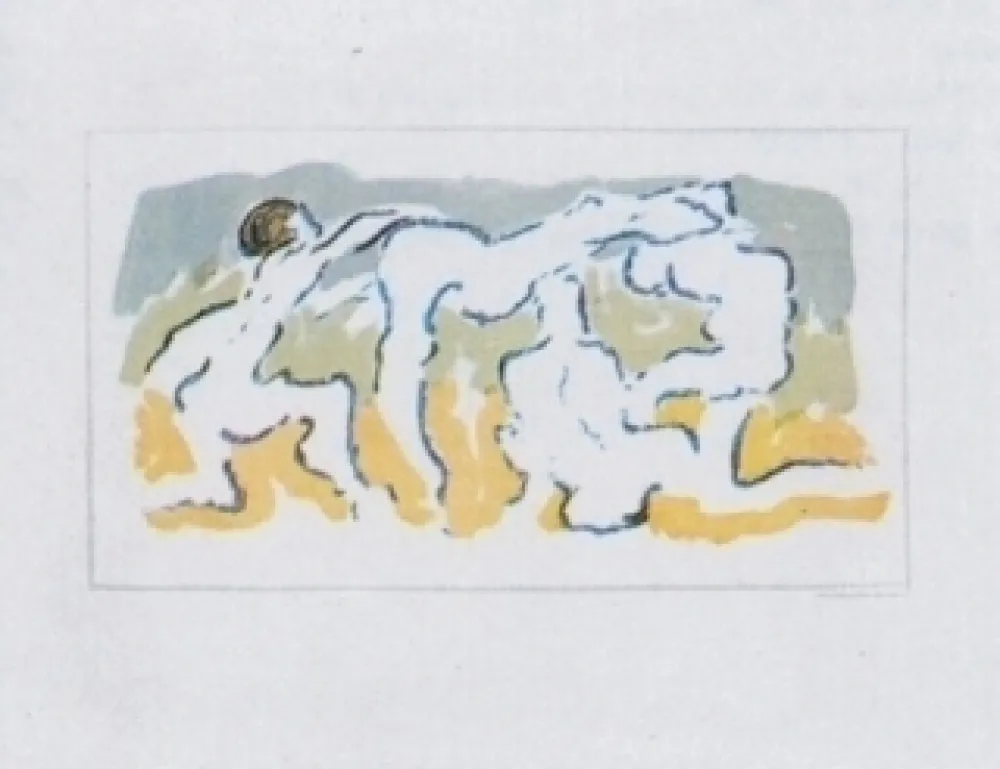 Litografia Tanning - Hommage à Penrose