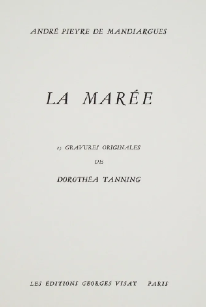 Livro Ilustrado Tanning - La Marée