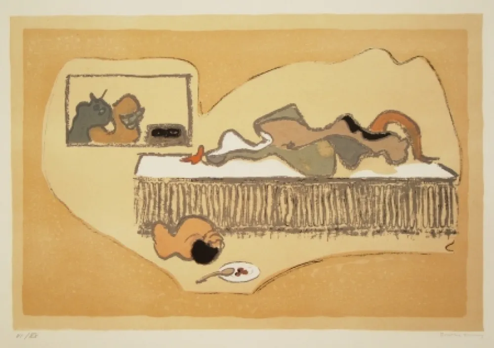 Litografia Tanning - Witnesses