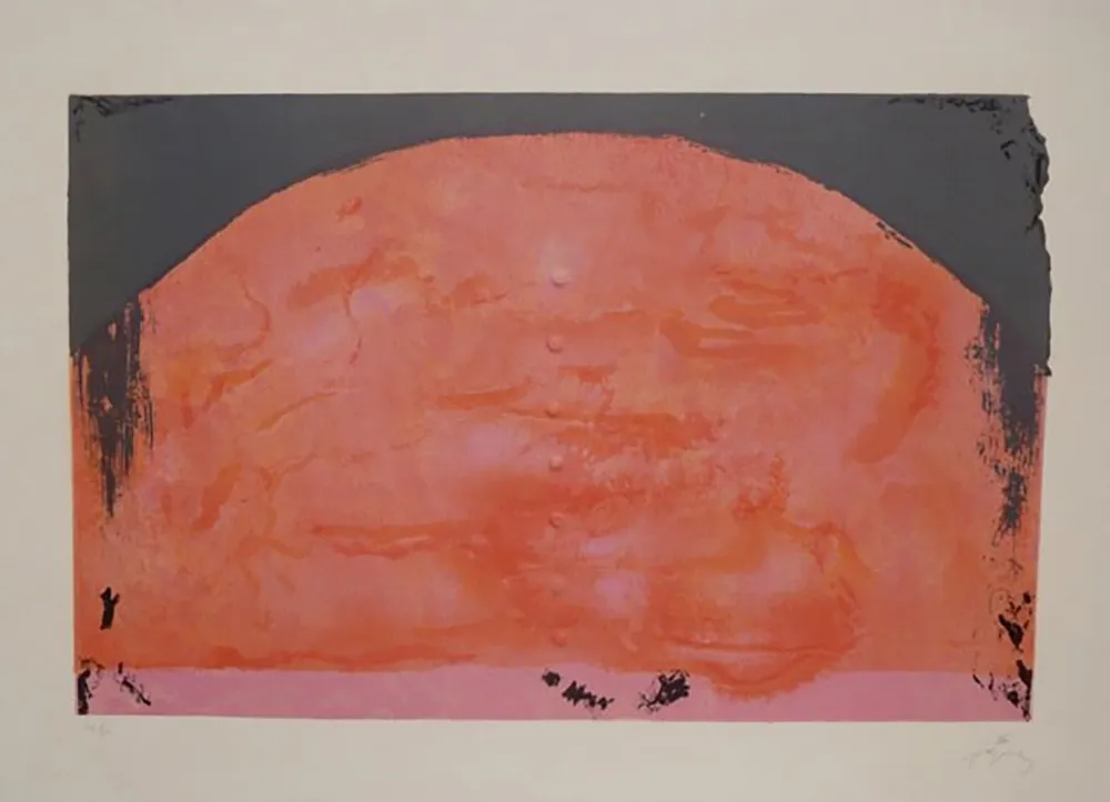 Litografia Tàpies - 621. Sin Título