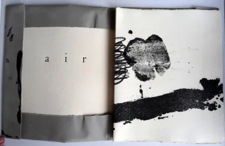 Livro Ilustrado Tàpies - Air - Tàpies André du Bouchet - Maeght