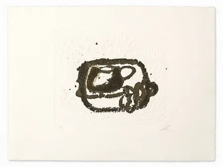 Gravura Tàpies - Aparicions-7	