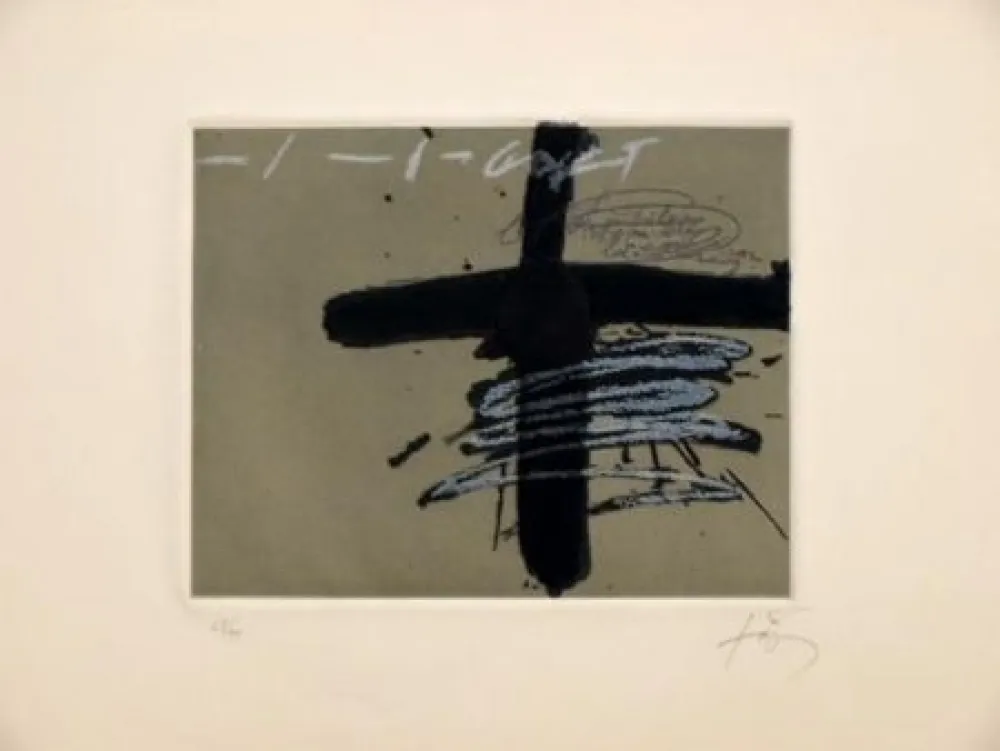 Água-Forte Tàpies - Aparicions 8