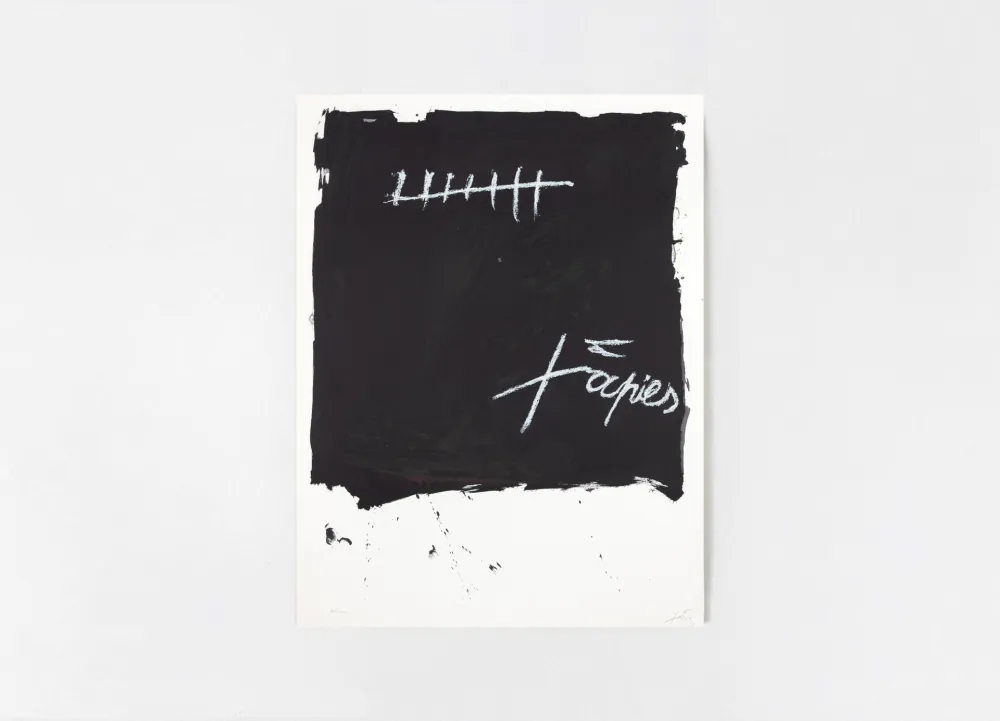 Litografia Tàpies - AVL 110 