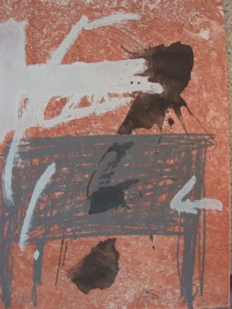 Água-Forte Tàpies - BOIS DES CERFS (Libro)