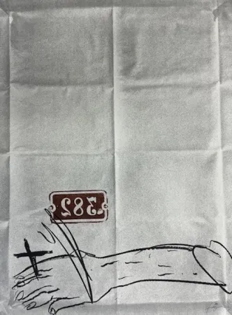 Litografia Tàpies - Bras et chiffres