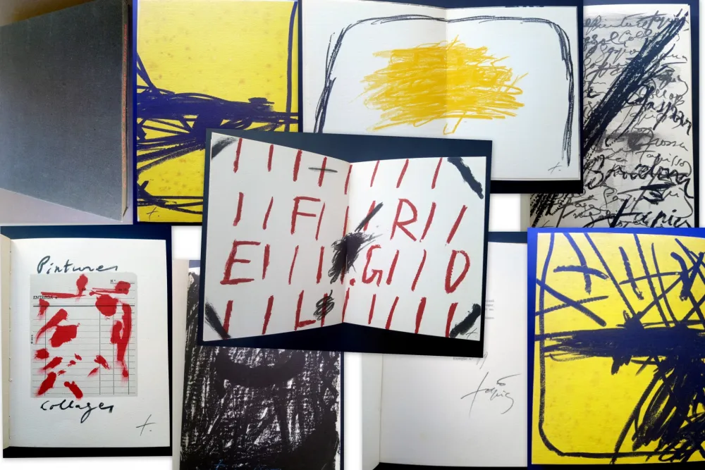 Livro Ilustrado Tàpies - Catálogo especial 1969