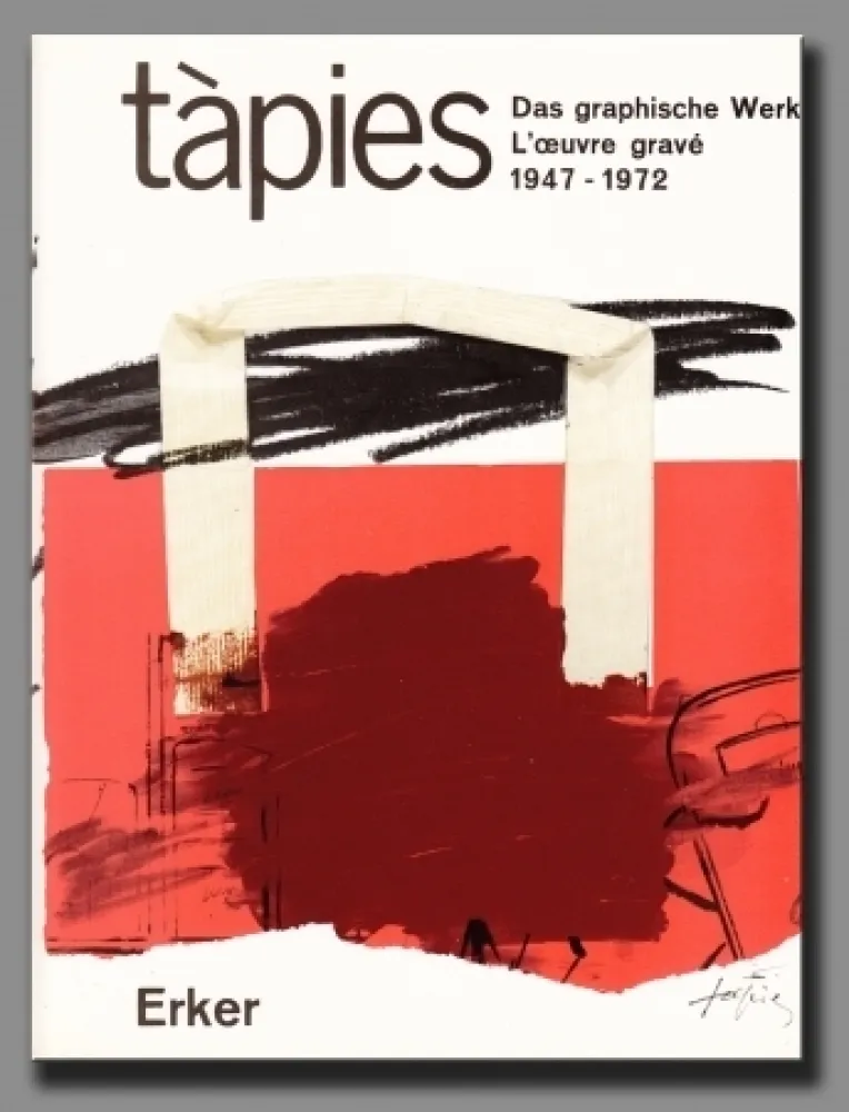 Livro Ilustrado Tàpies - Catalogue raisoné I