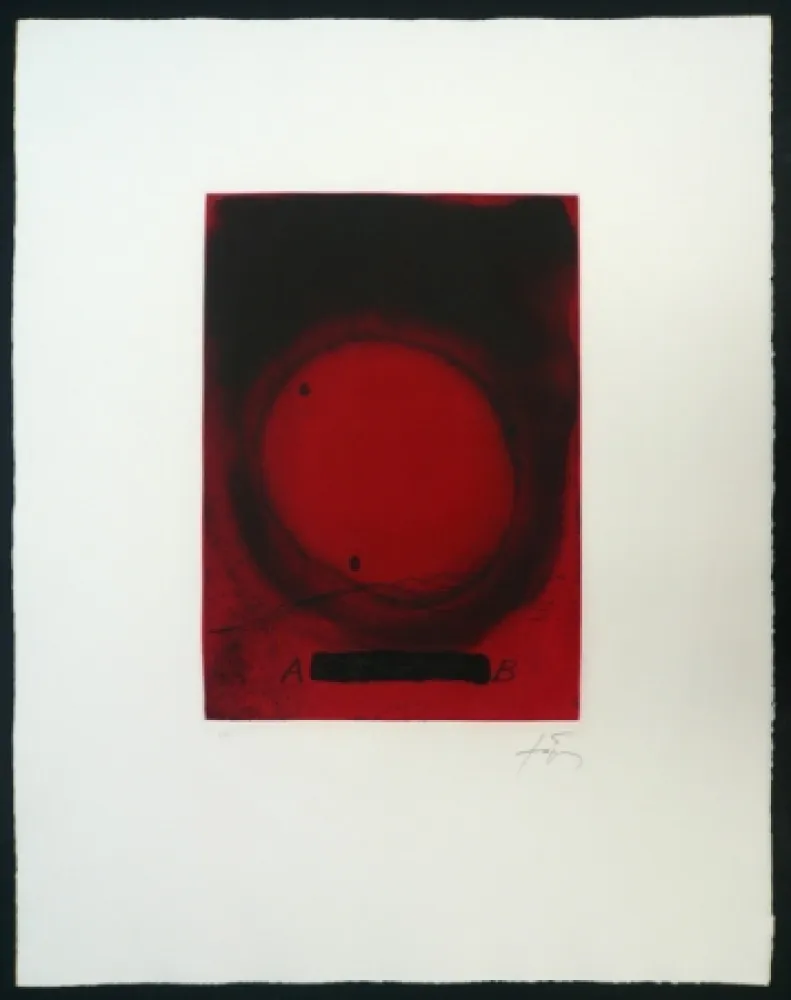 Gravura Tàpies - Cercle