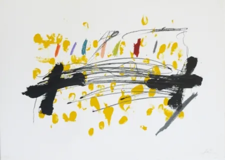 Litografia Tàpies - CLAU 15