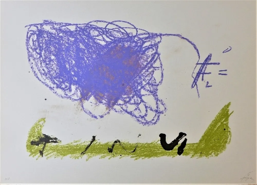 Litografia Tàpies - Clau 16