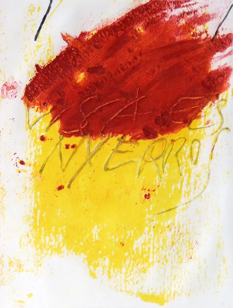 Gravura Tàpies - Clau 18