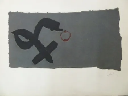 Água-Forte Tàpies - CREU DEFORMADA