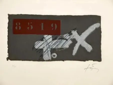 Água-Forte E Água-Tinta Tàpies - Creu I Ics