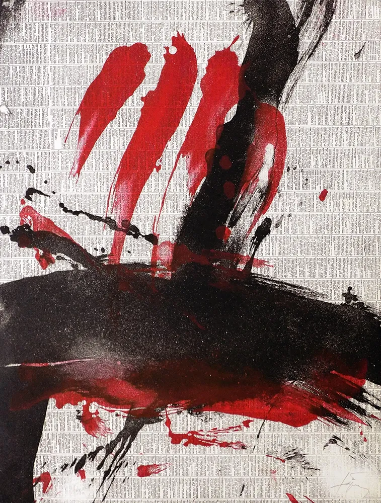 Água-Forte Tàpies - Damunt diari