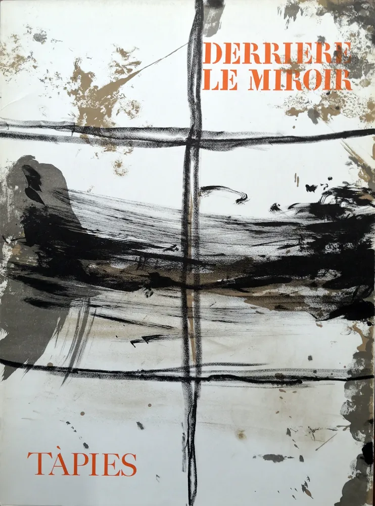 Livro Ilustrado Tàpies - Derrière le Miroir n. 168. Novembre 1967.