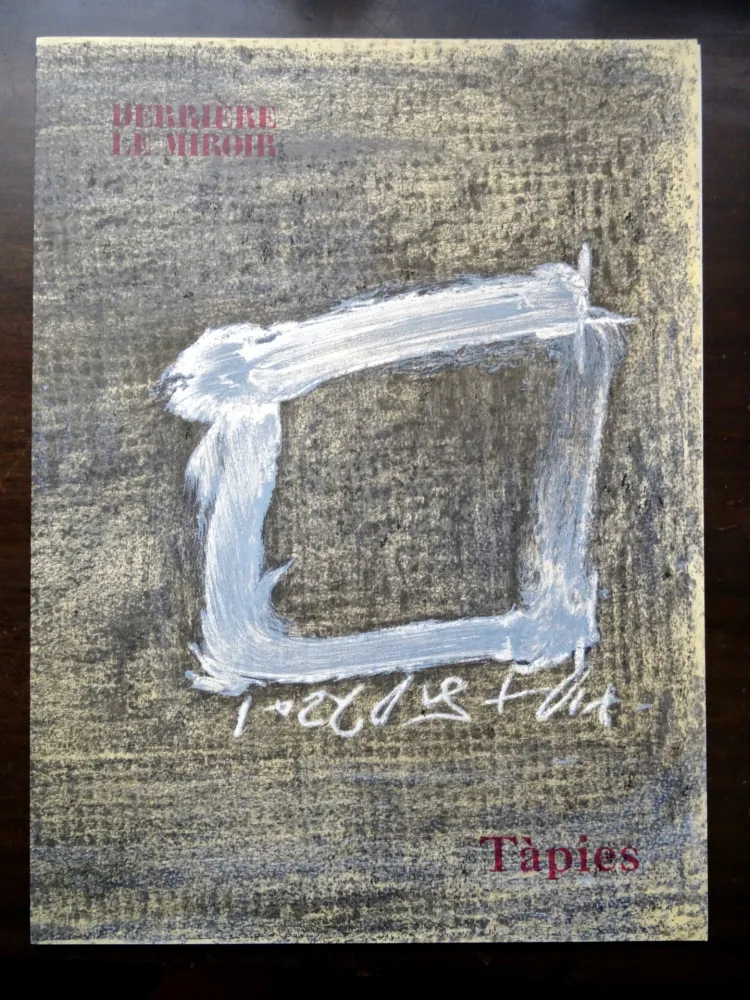 Livro Ilustrado Tàpies - DERRIÈRE LE MIROIR N°234