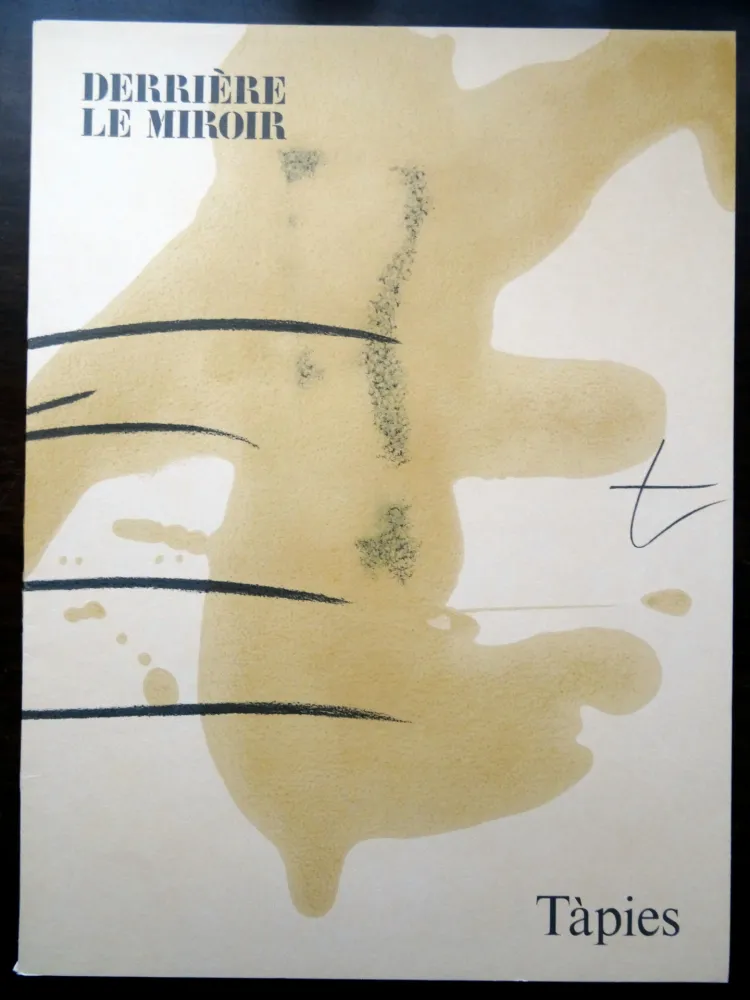 Livro Ilustrado Tàpies - DERRIÈRE LE MIROIR N°253