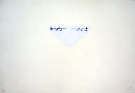 Litografia Tàpies - EL PA A LA BARCA