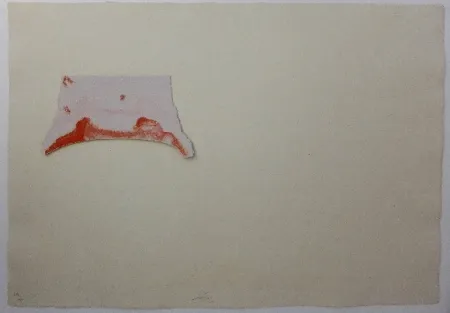 Litografia Tàpies - El Pa a la Barca 2