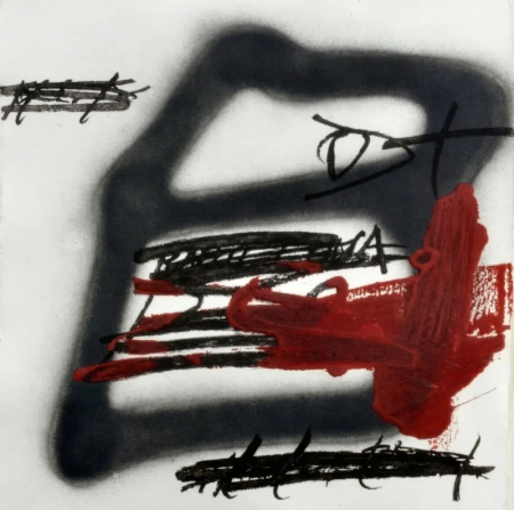 Água-Forte E Água-Tinta Tàpies - Forma Ombrejada