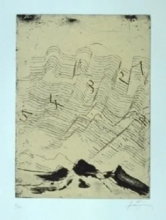 Água-Forte E Água-Tinta Tàpies - Hommage à Max Ernst