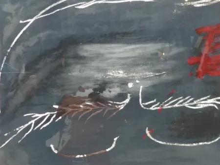 Litografia Tàpies - Hommage a Picasso