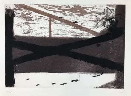 Água-Forte Tàpies - Le lit