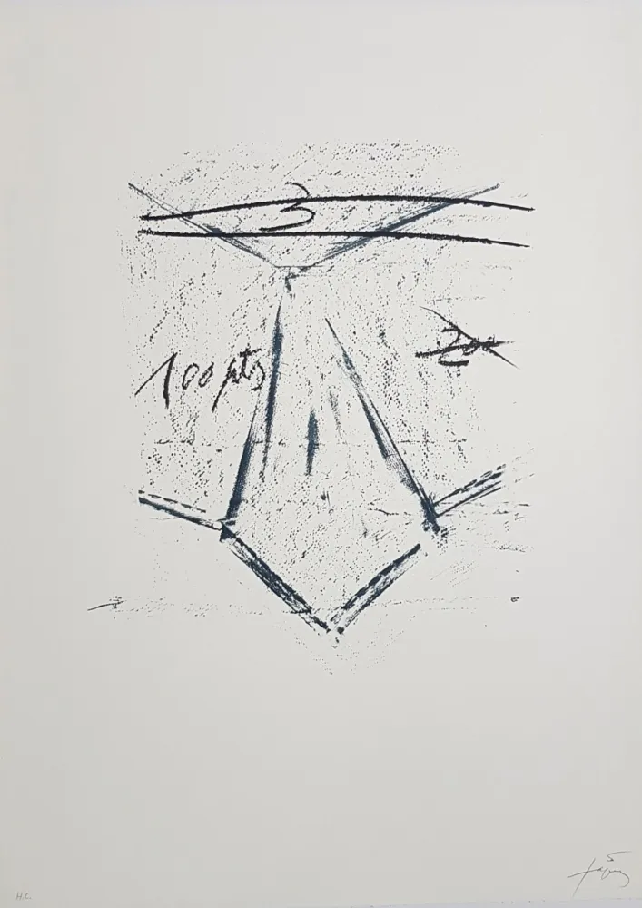 Litografia Tàpies - Llambrec-12