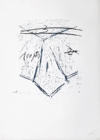 Litografia Tàpies - LLambrec 12