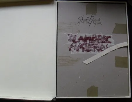 Livro Ilustrado Tàpies - Llambrec material  