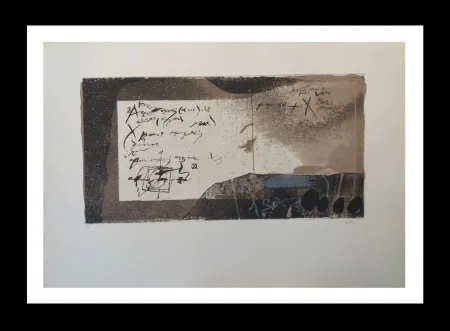 Água-Forte E Água-Tinta Tàpies - Manuscrito
