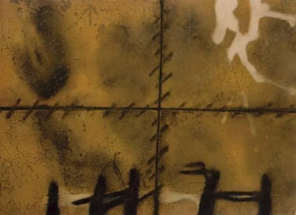 Gravura Tàpies - Matière