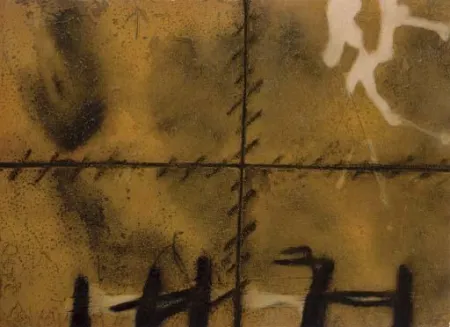 Gravura Tàpies - Matière